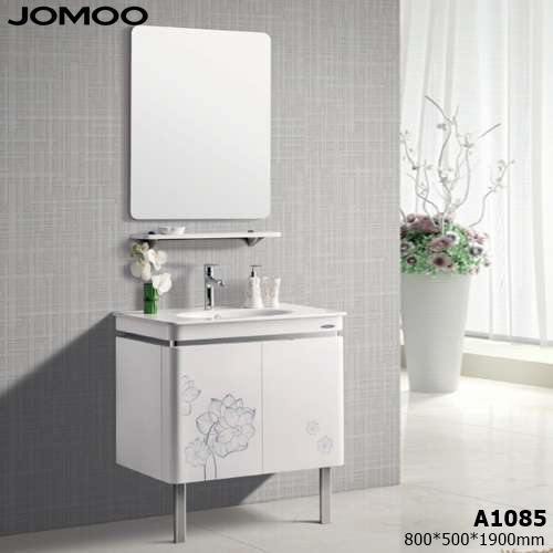 Tủ chậu lavabo Jomoo A1085 với thiết kế hoa sen hiện đại