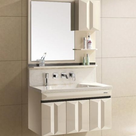 Bộ tủ chậu phòng tắm PVC cao cấp FaSheng 603
